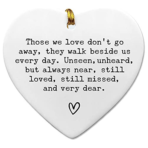 Those We Love Don't Go Away, Sympathy, Memorial Gift, H...