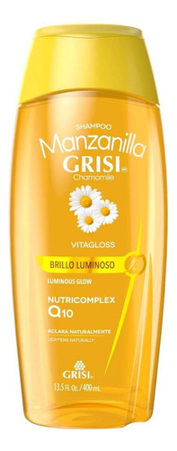 Shampoo Grisi Manzanilla Vitagloss Brillo Luminoso 400ml