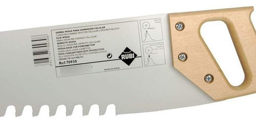 Serrucho Diente Widia Rubi 70930 Bloques Hormigon Yeso