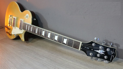 Imagen 5 de 9 de Guitarra Electrica Les Paul Jay Turser Jt220gt Gold Top