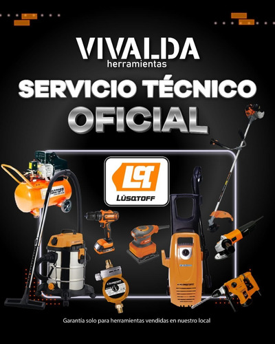 Taladro Atornillador Percutor Lusqtoff 18v Inalambrico 2 Bat