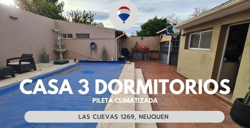 Casa 3 Dormitorios Con Pileta Climatizada, Nqn