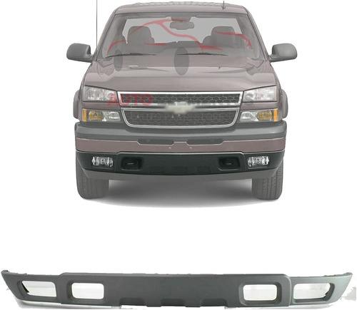 Spoiler Inferior Defensa Chevrolet Silverado 2500 2003 2004