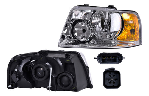 Faro C/garantía Izq O Der Depo Ford Expedition 2003 - 2006