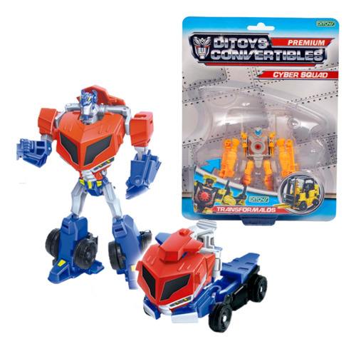 Transformers Cyber Squad Ditoys Convertibles .. En Magimundo