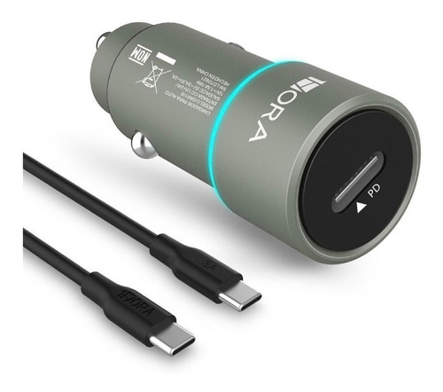 Super Cargador Para Coche Pd 20w C A C Qc3.0 Gran Calidad