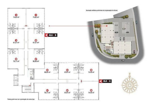 Imagem 7 de 7 de Sala À Venda, 67 M² Por R$ 800.000,00 - Edifício Campus Office - Itu/sp - Sa0048