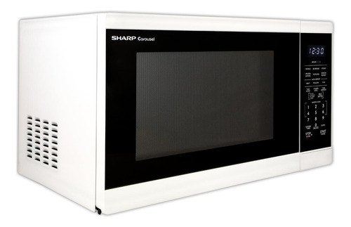 Horno Microondas 1100 W 1.4 Pies Cúbicos Blanco 12.4 Pulgada