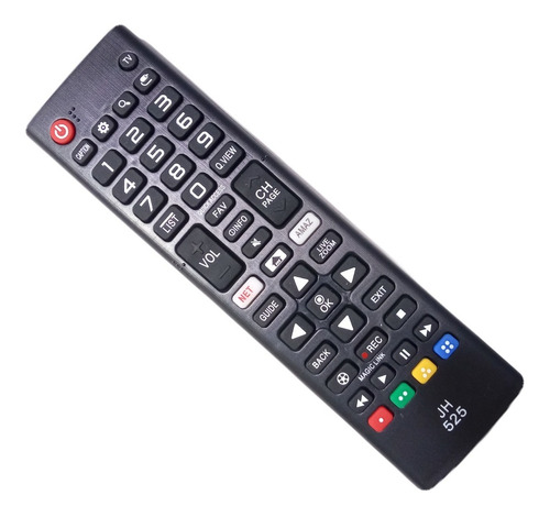 Control Remoto Led Para LG Smart Tv Tecla Netflix Amazon 