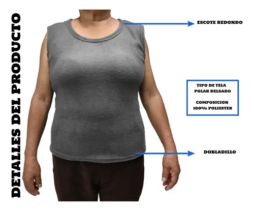 Camiseta interior polar mujer sale