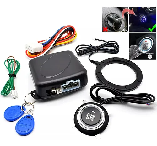 Auto Botón Encendido Arranque Antirobo Start Rfid Sin Llave | Envío gratis