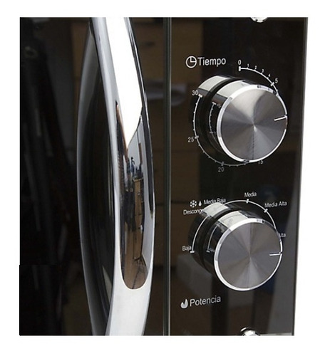 Horno Microondas Análogo 20 Litros Gris Thomas
