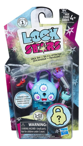 Lock Star Cerradura Estrellas Hasbro 3ojos Azul, E3103