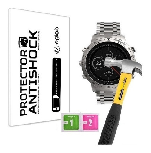 Protector De Pantalla Antishock Garmin Fenix Chronos