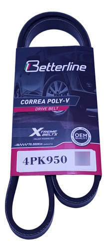 Correa Micro Y Honda Egent 6v 3.21 A/a - 4pk950