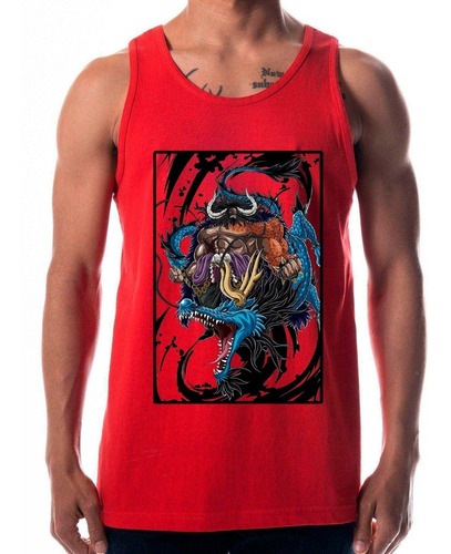 Playera Tanktop One Piece Kaido Yonko Dragon