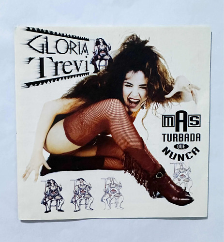 Gloria Trevi Cd Mas Turbada Que Nunca 1994 Excelente Estado