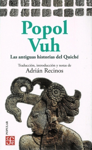 Libro Popol Vuh - Adrián Recinos