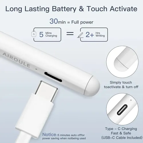 Lapiz Digital Pencil Stylus Para iPad Con Rechazo De Palma