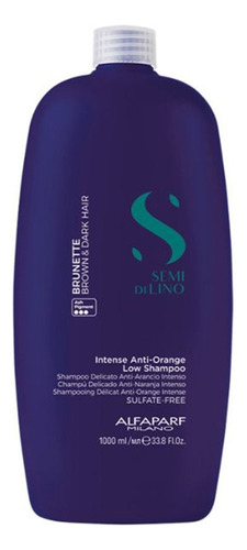 Shampoo Matizador Anti-orange X1000ml Semi Di Lino Alfaparf