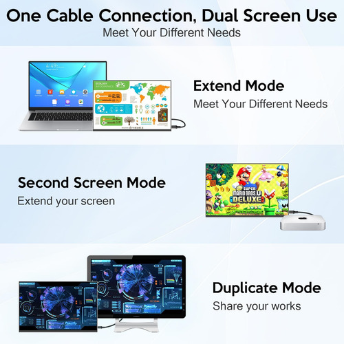 16 Monitor Portátil Oled, 3k 2880xhz 0.1ms Usb-c Hdmi Oled M