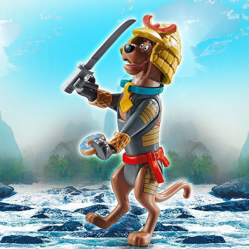 Playmobil - Scooby Doo Figura Samurai - 12 Peças 70716