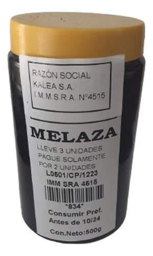 Melaza Comestible 500 G