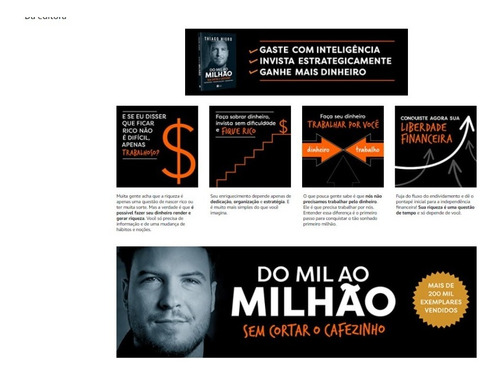 Livro Do Mil Ao Milhão Sem Cortar O Cafezinho - Thiago Nigro