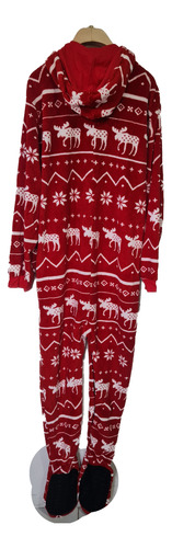 Forever Lazy Pijama Polar Hombre Con Pantuflas