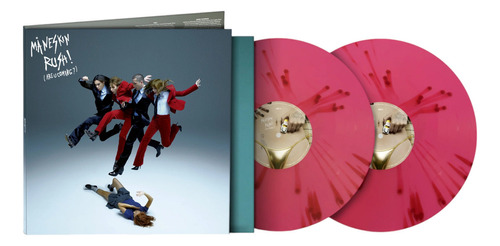 Maneskin Rush! Are U Coming? 2 Lp Pink/red Splatter Vinyl Versión Del Álbum Edición Limitada