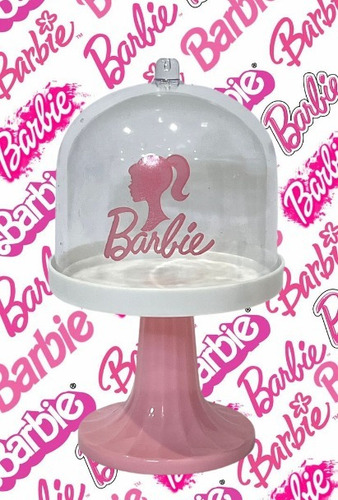 Mini Porta Cupcakes De Barbie Por 3 Unidades