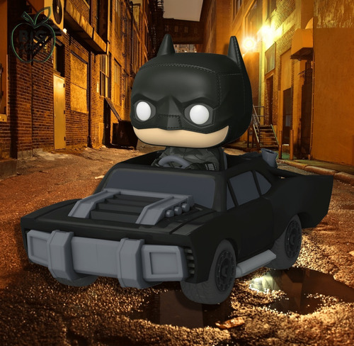 Imagen 3 de 3 de Funko Pop Batman In Batmobile Original Batimovil Original