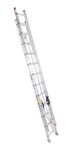 Imagen 1 de 2 de Escalera Extensible De Aluminio 8 Tramos Aladino