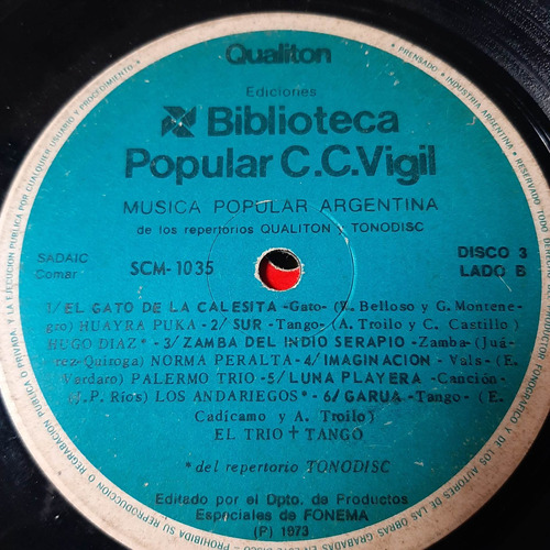 Sin Tapa Disco Musica Popular Argentina Disco 3 F0