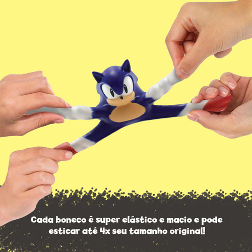Sunny Brinquedos Goo Jit Zu Pack Com 6 Mini Bonecos Elástico