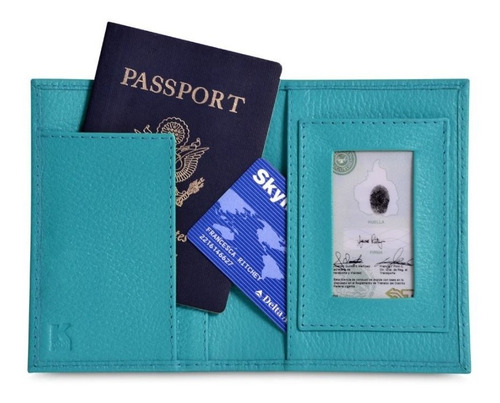 Funda Para Pasaporte Koon Artesanos Varios Colores