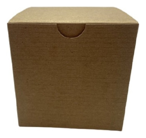 Cajas Para Mini 10x10x10 Cms Kraft Con 25 Cajitas