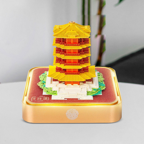 Calendario De Mesa 2025 Con Bloc De Notas Torre De Amarilla