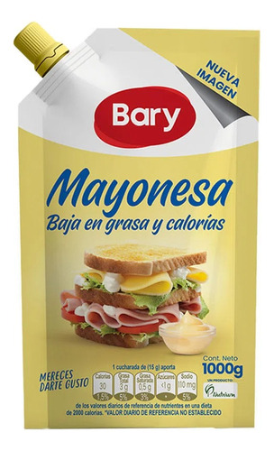 Salsa De Mayonesa Bsry X 1000 G - g a $17