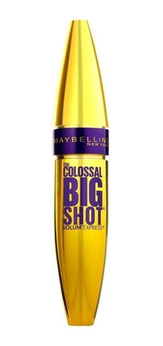 Imagem 1 de 2 de Máscara para cílios Maybelline Volum' Express the Colossal Big Shot 9.5ml cor very black