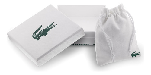 Aretes Lacoste Volte Para Mujer 2040017 Plateado