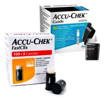 Comprar Tiras Accu Chek Guide X50u + 102 Lancetas Fastclix