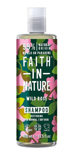 Shampoo Faith In Nature Wild Rose 400ml