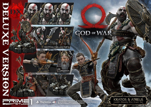 Kratos & Atreus Ivaldi's Deadly Mist Armor Deluxe - Prime 1