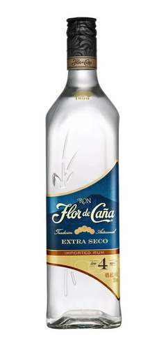 Ron Flor De Caña Blanco Seco 750ml