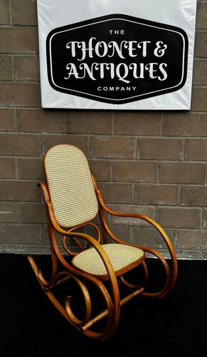 Antigua Silla Mecedora Thonet Original Numerada Clasica C/ R (Usado)