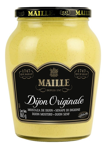 Mostarda Francesa Maille Dijon Original 865g Unidade