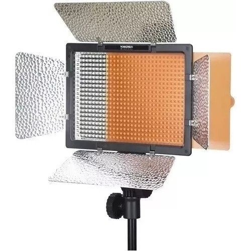  Led Yongnuo Yn600 Il +fonte + 2 Baterias + 2 Carregador