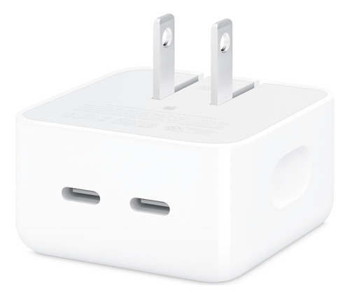 Adaptador De Corriente Compacto De 35w Con Dos Puertos Usb-c