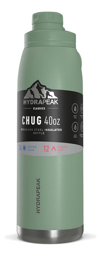 Botella De Agua De 40 Oz Tapa Chug - Prueba De Fugas Y ...